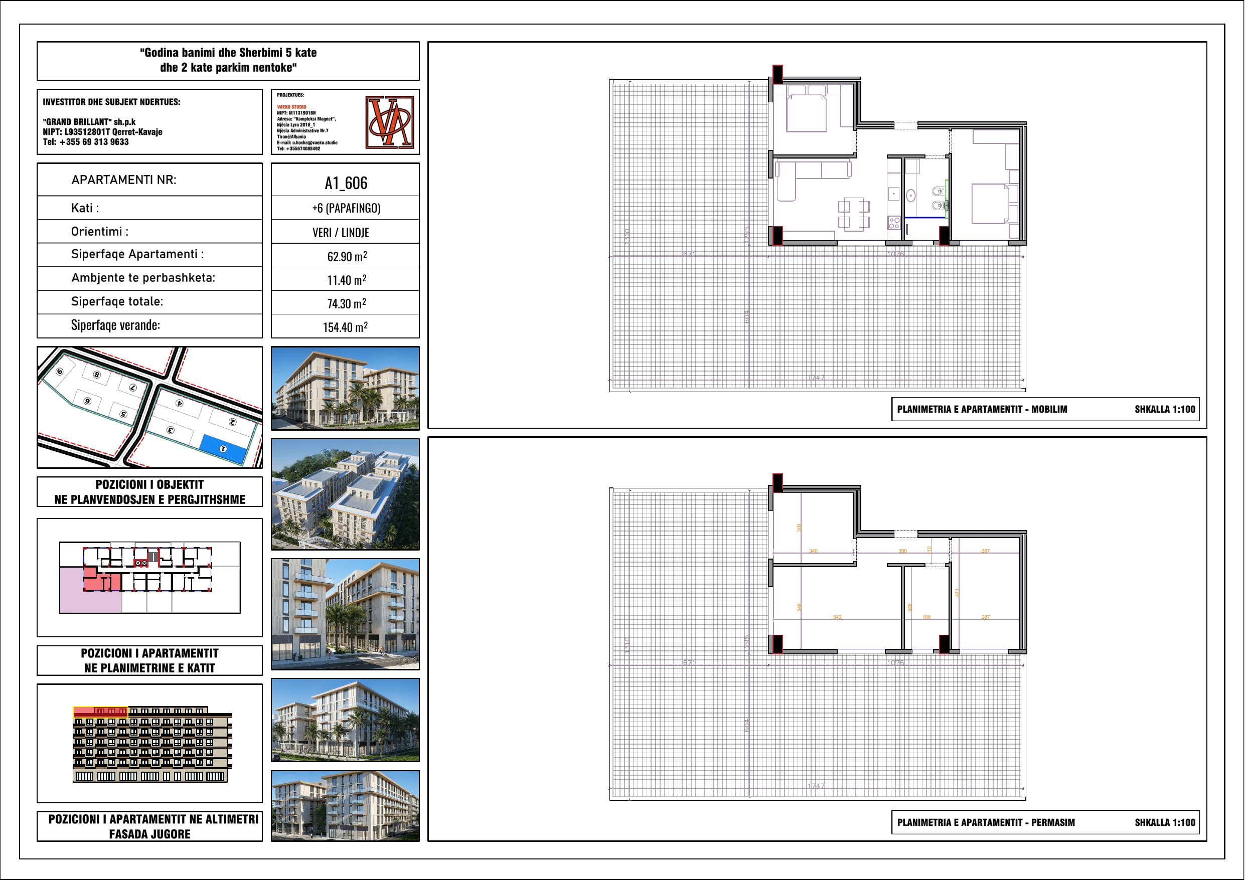 Floor plan for residence PPR-A1-606