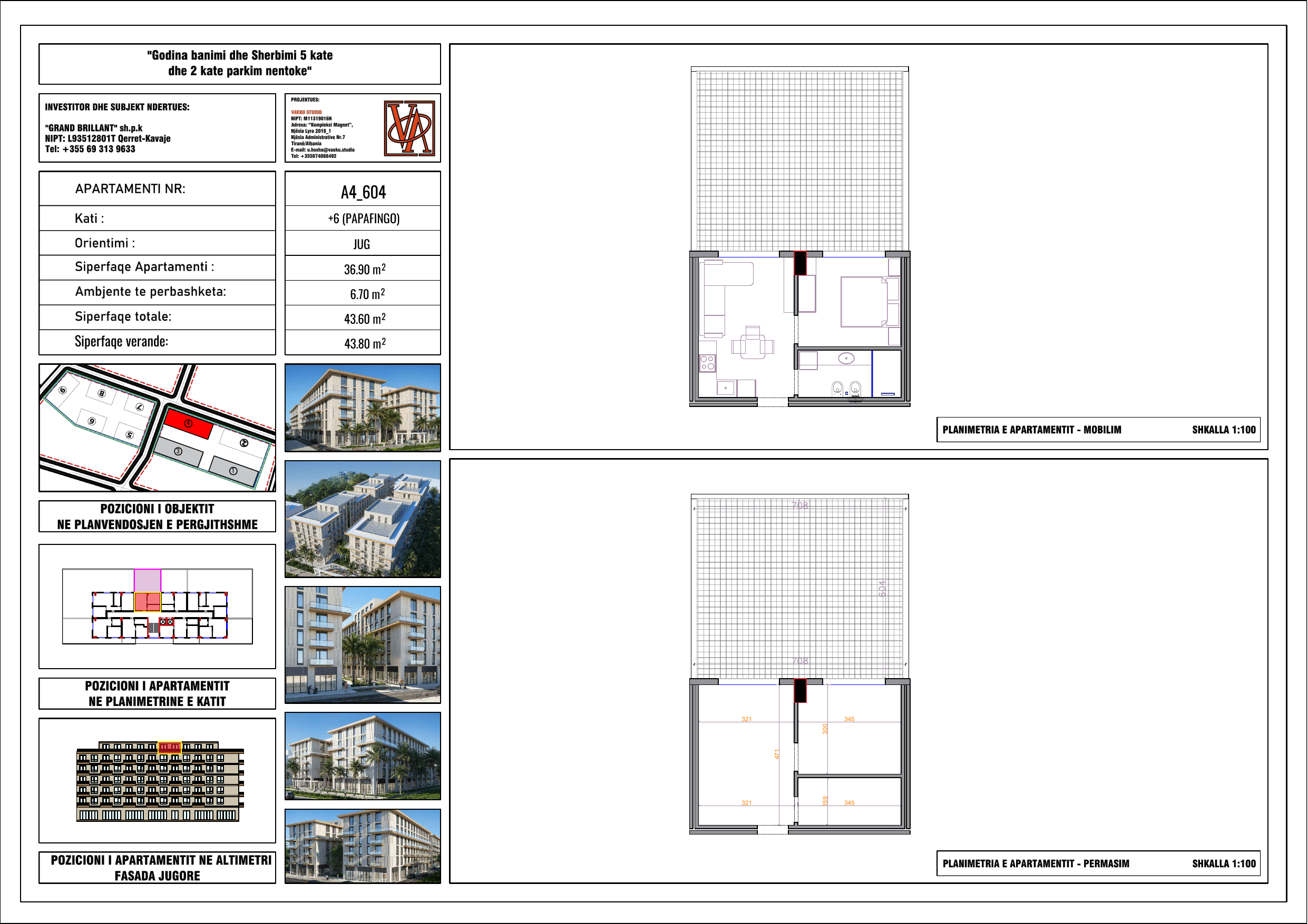 Floor plan for residence PPR-A4-604