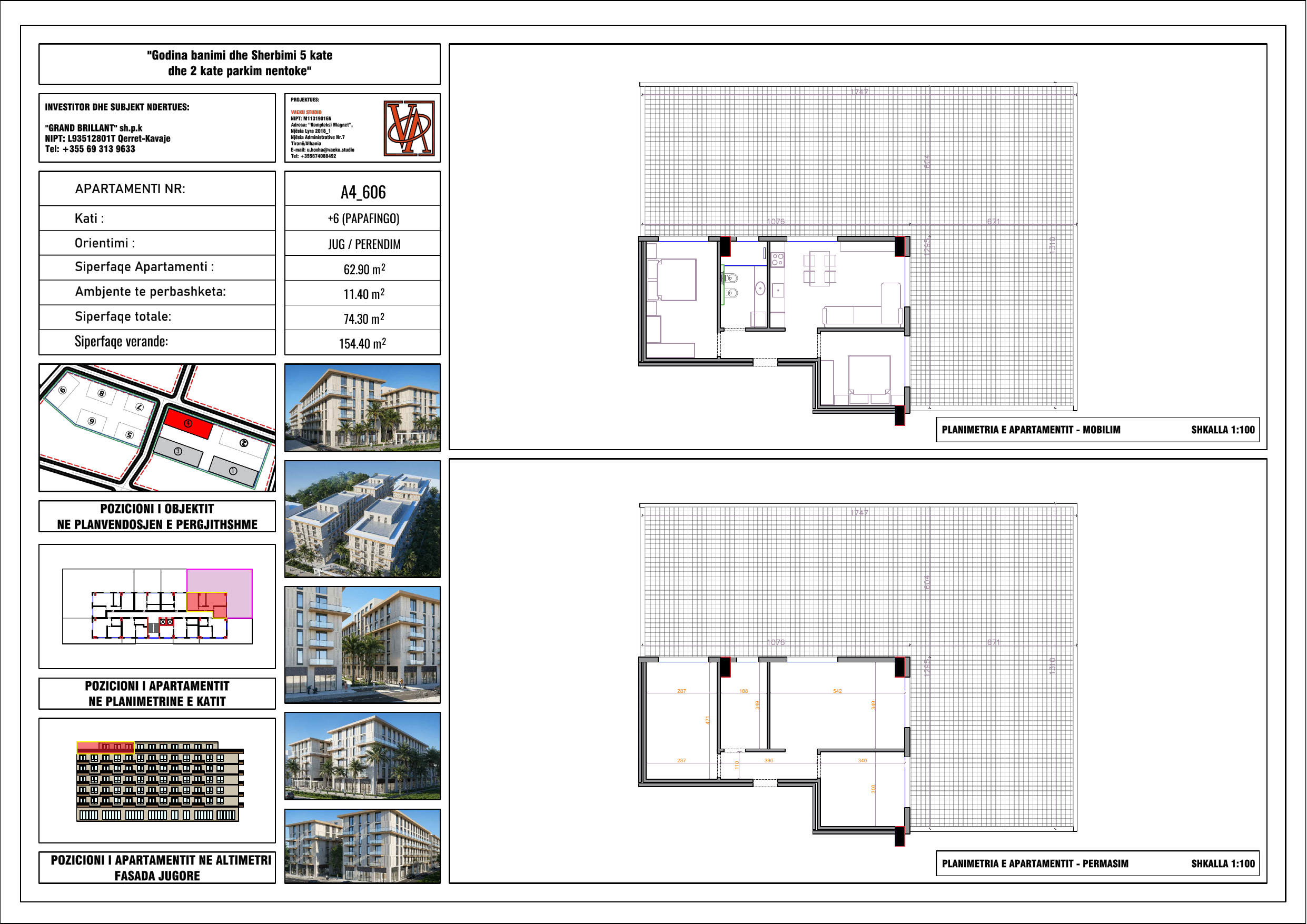 Floor plan for residence PPR-A4-606
