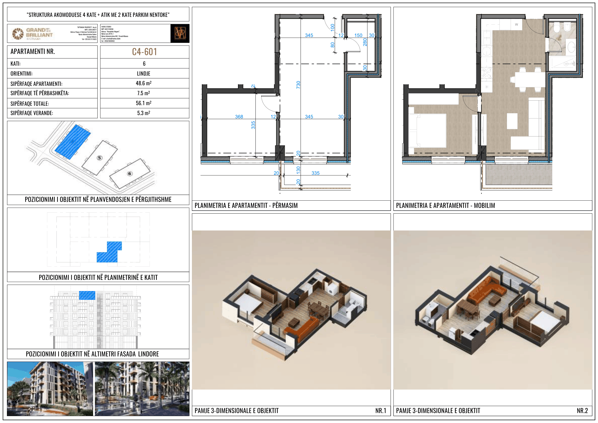 Rzut apartamentu PPR-C4-601