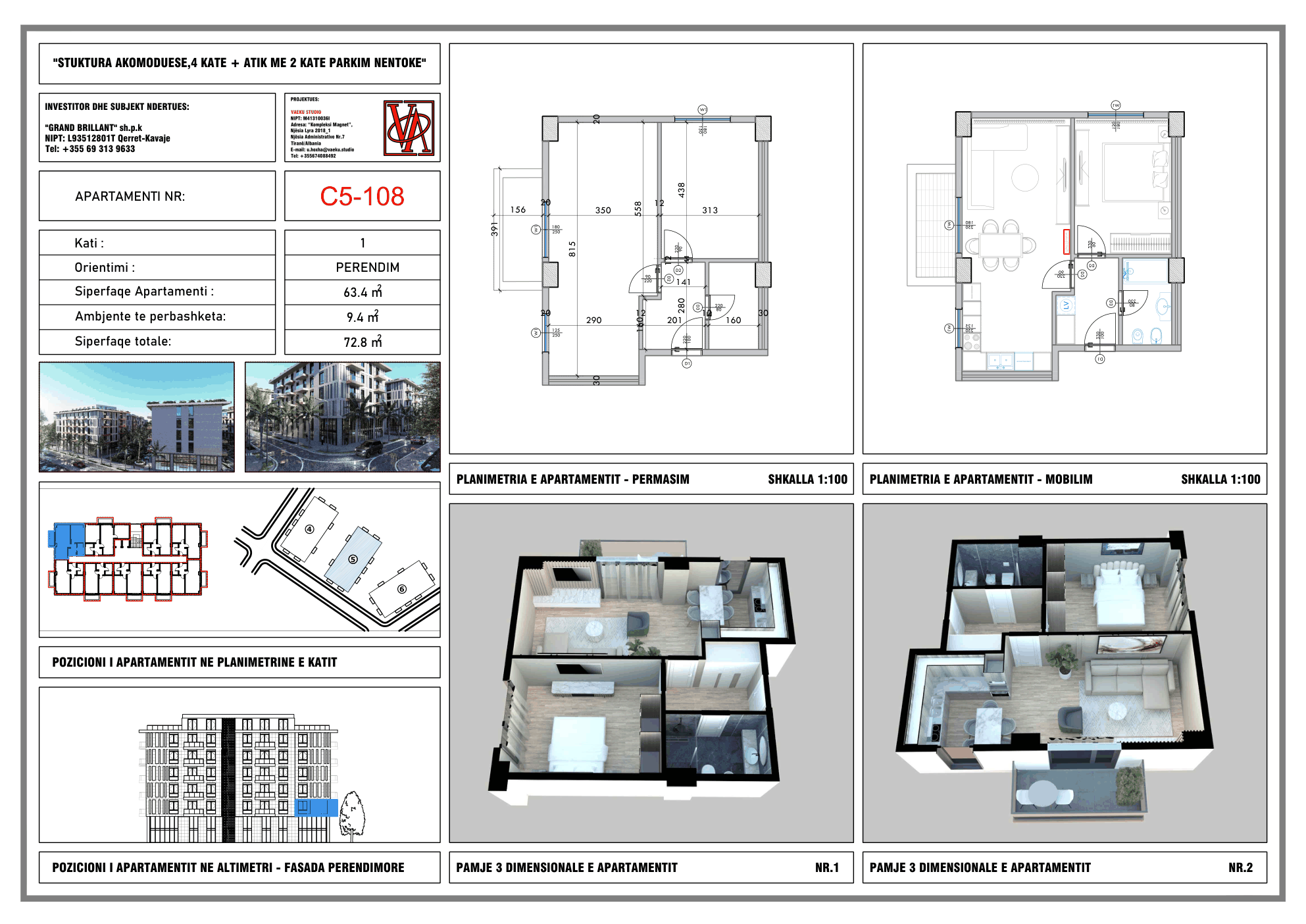 Floor plan for residence PPR-C5-108