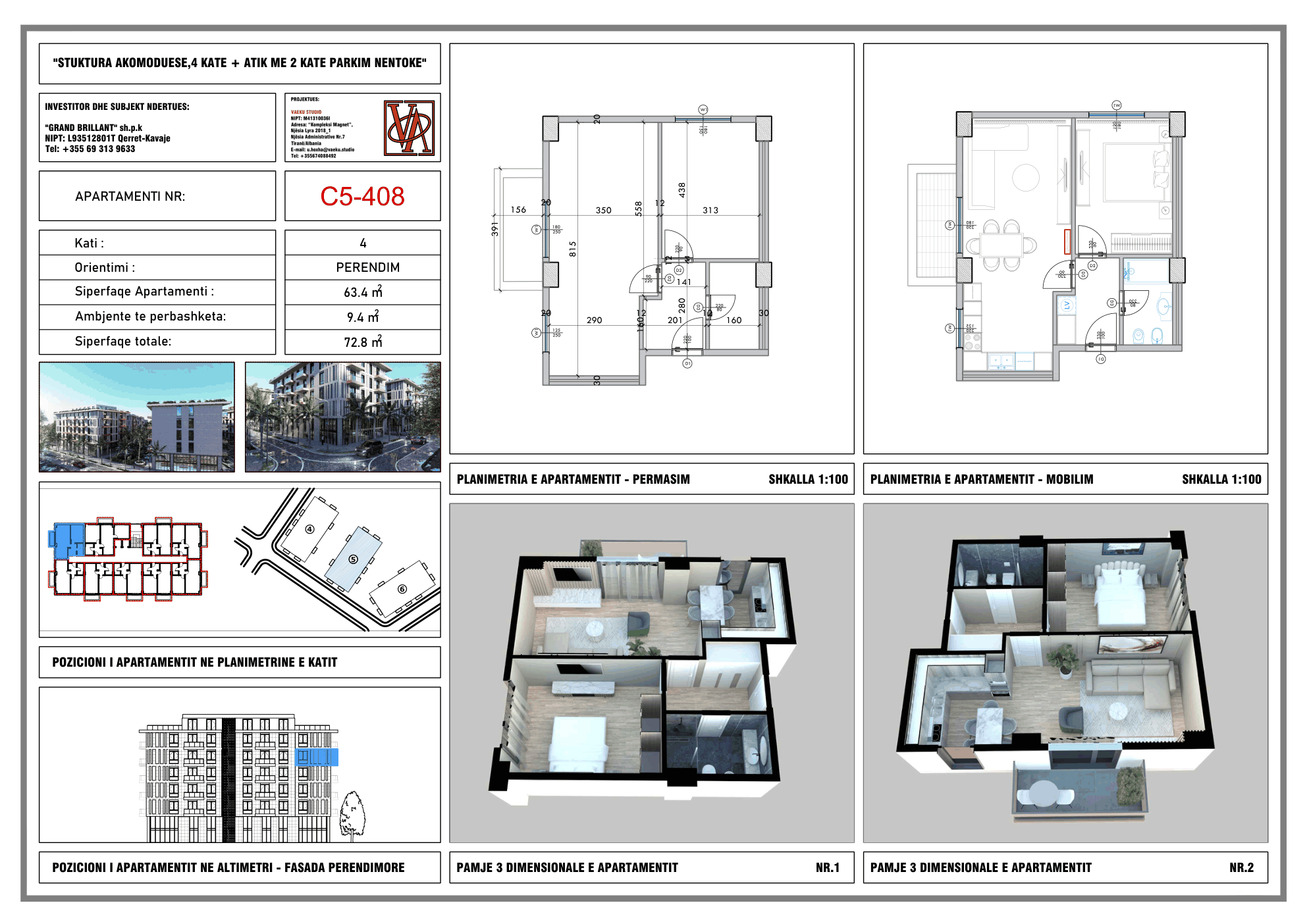 Floor plan for residence PPR-C5-408