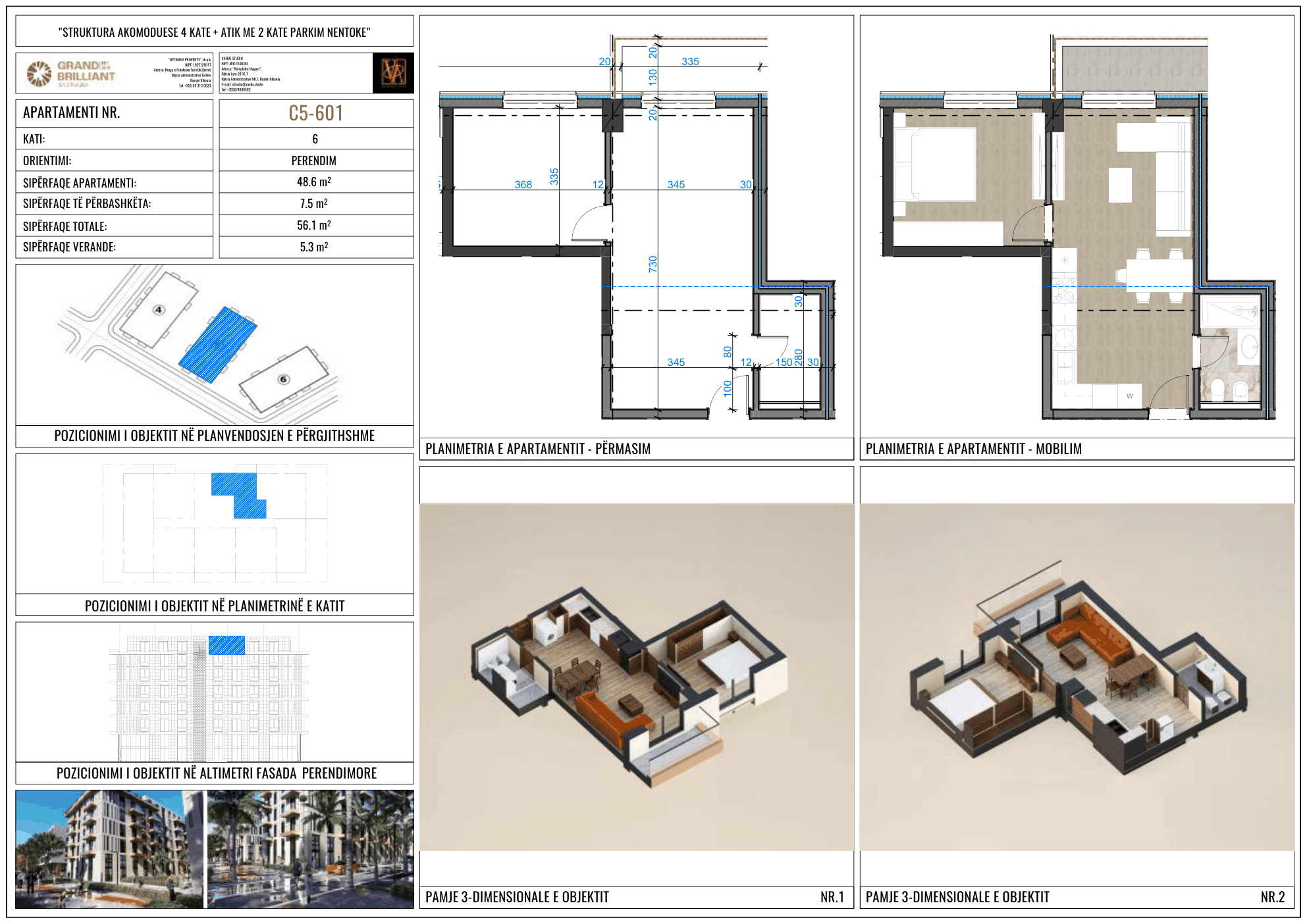 Floor plan for residence PPR-C5-601