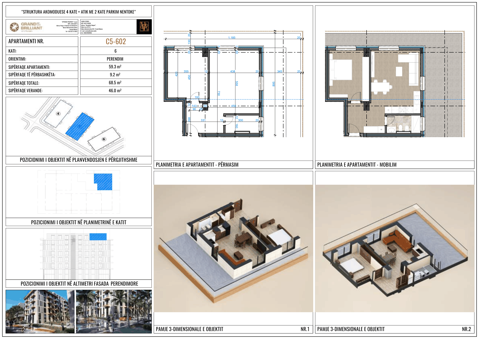 Floor plan for residence PPR-C5-602
