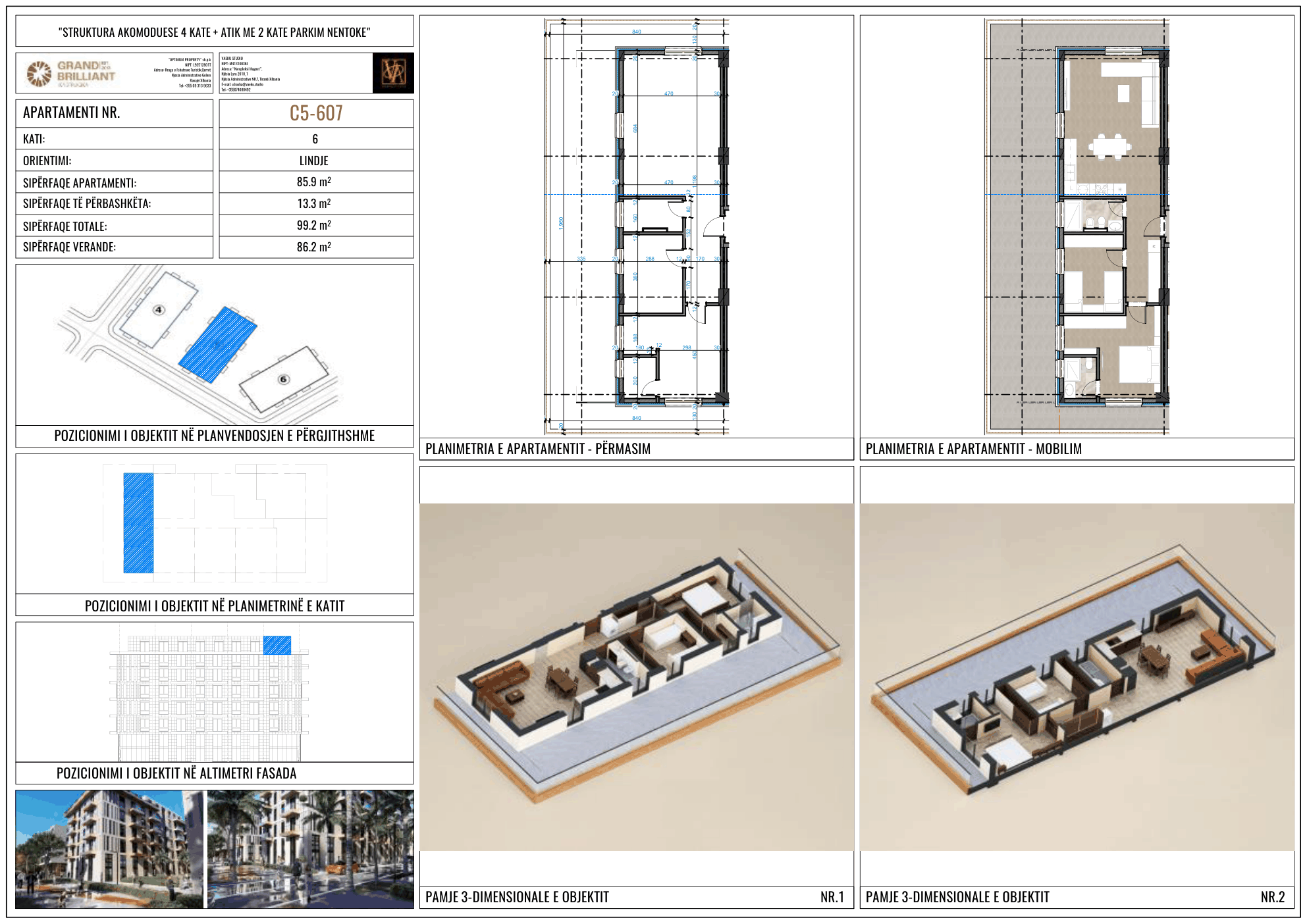 Floor plan for residence PPR-C5-607