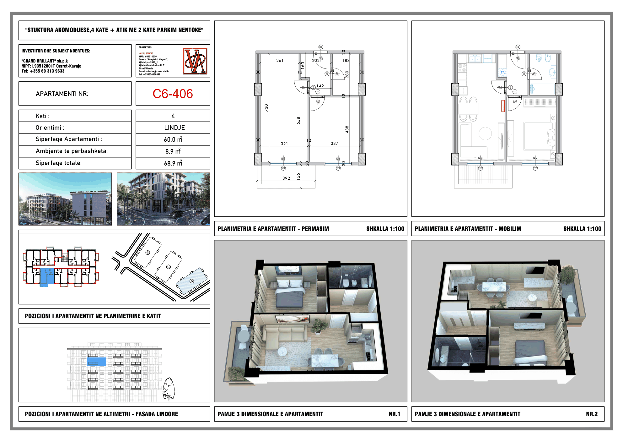 Floor plan for residence PPR-C6-406