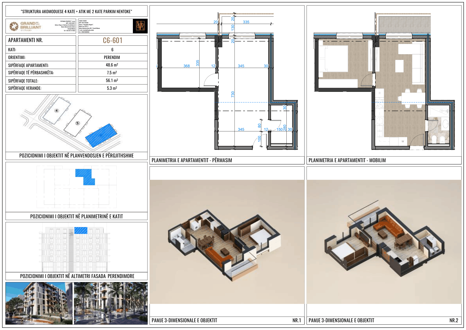 Floor plan for residence PPR-C6-601