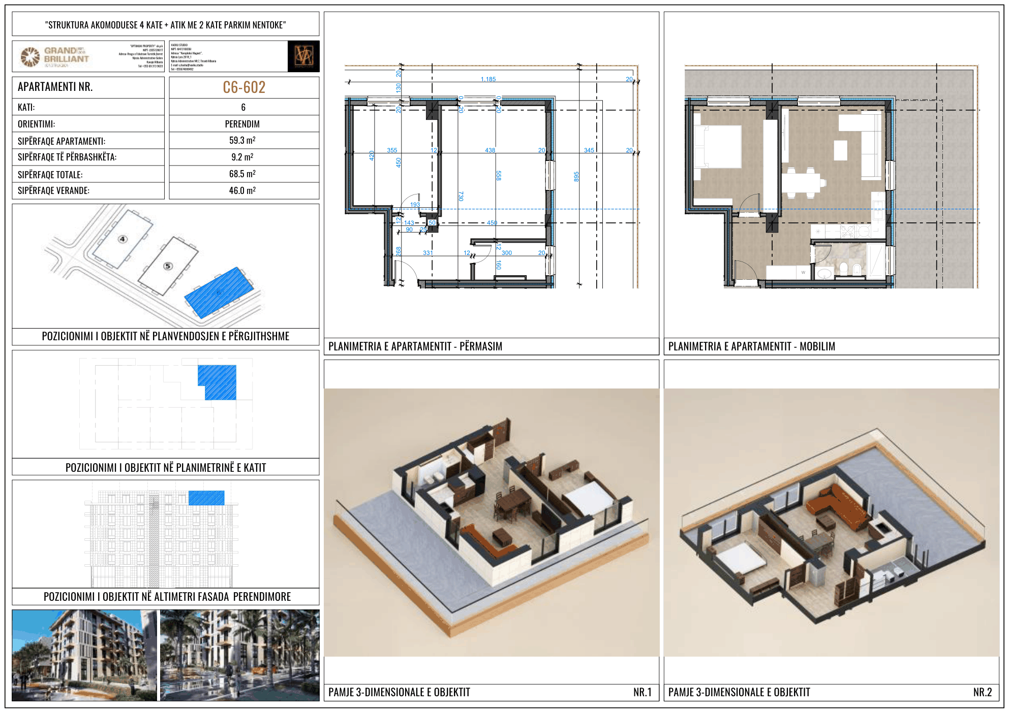 Floor plan for residence PPR-C6-602
