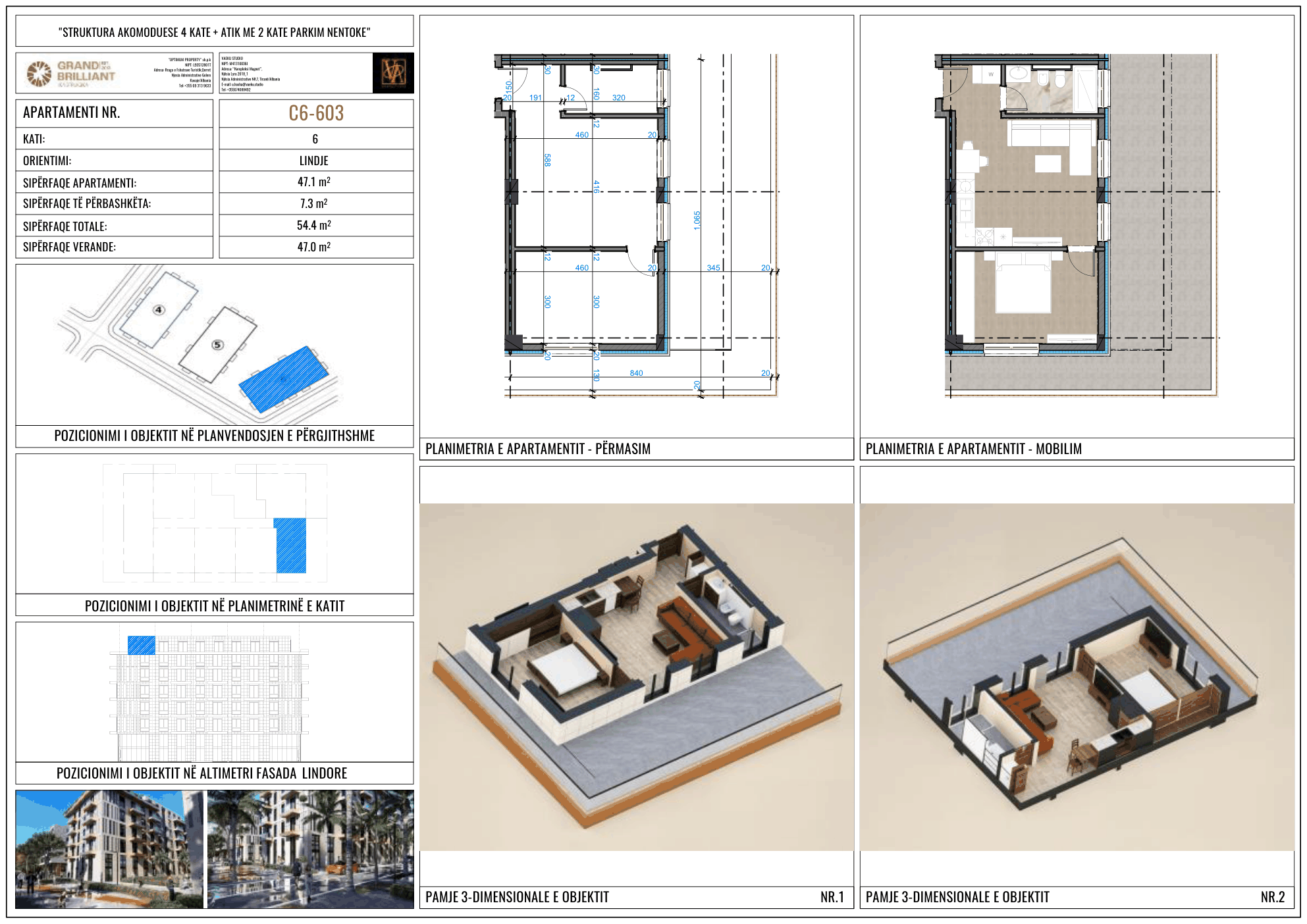Rzut apartamentu PPR-C6-603