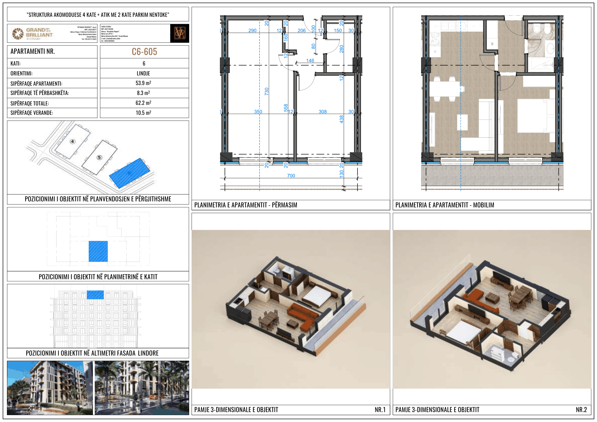 Floor plan for residence PPR-C6-605