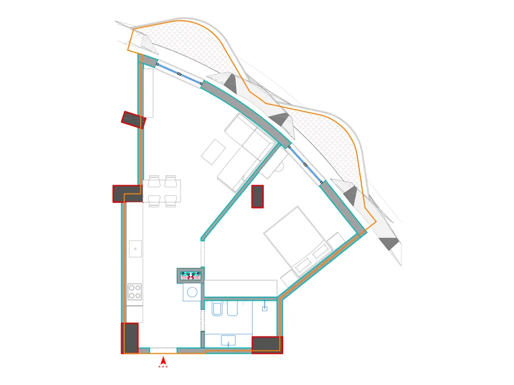Furnished plan of A111