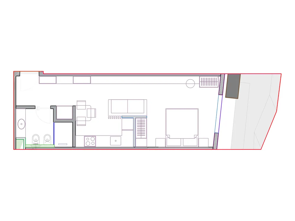 Furnished plan of SST-B2-101