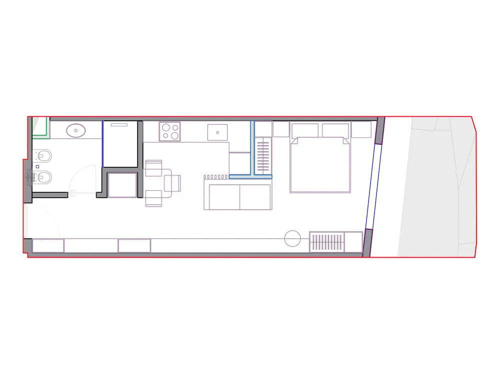 Furnished plan of SST-B2-214