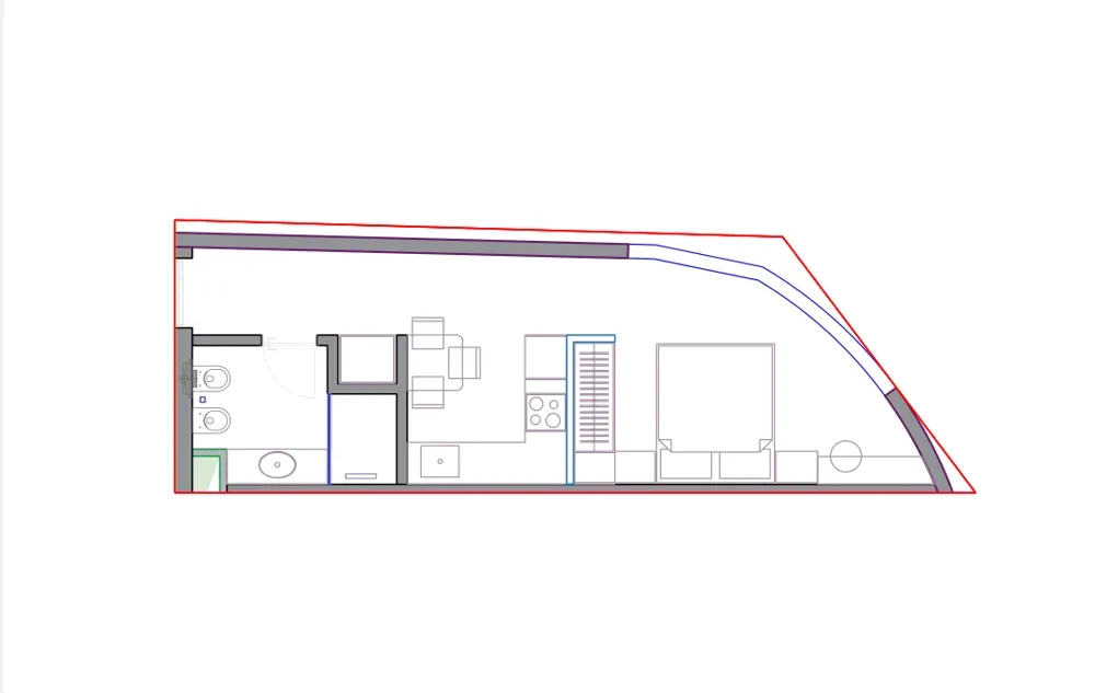 Furnished plan of SST-B2-217