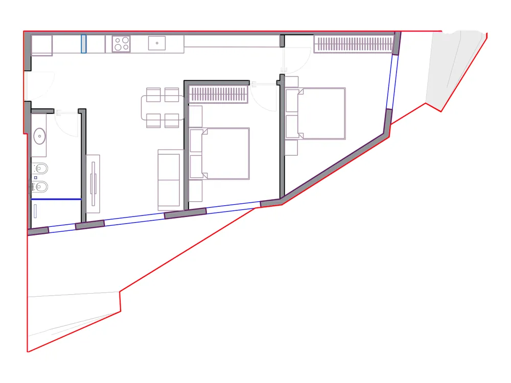 Furnished plan of SST-B2-225