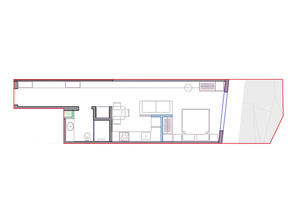 Furnished plan of SST-B2-227