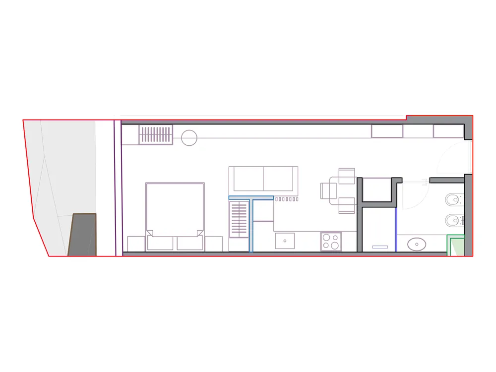 Furnished plan of SST-B2-307