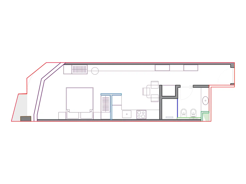 Furnished plan of SST-B2-314