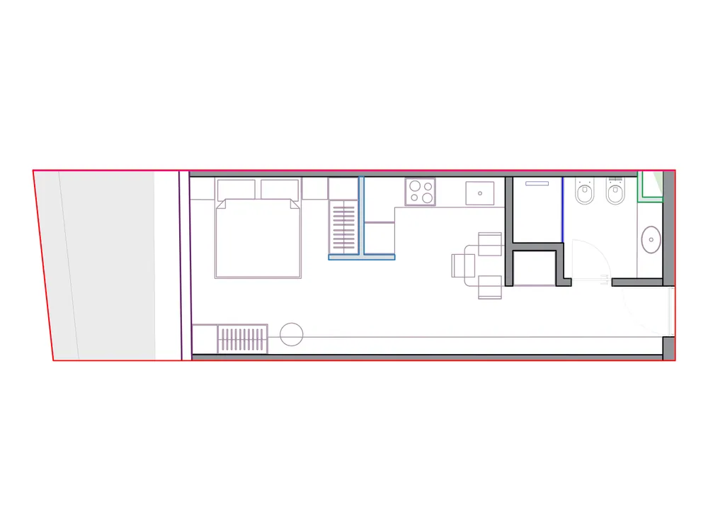 Furnished plan of SST-B2-317