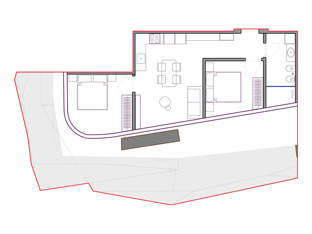 Furnished plan of SST-B2-320