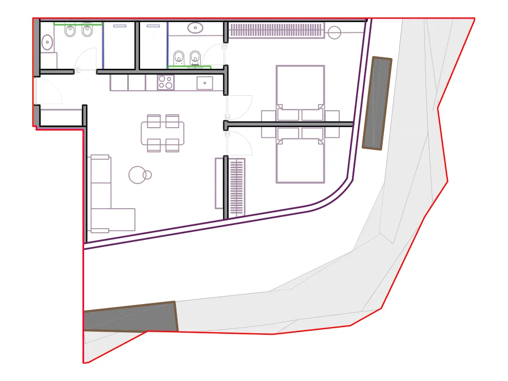 Furnished plan of SST-B2-321