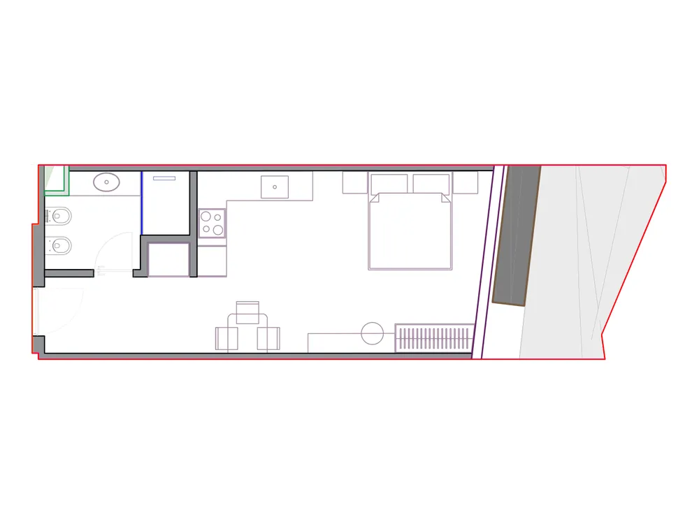 Furnished plan of SST-B2-331