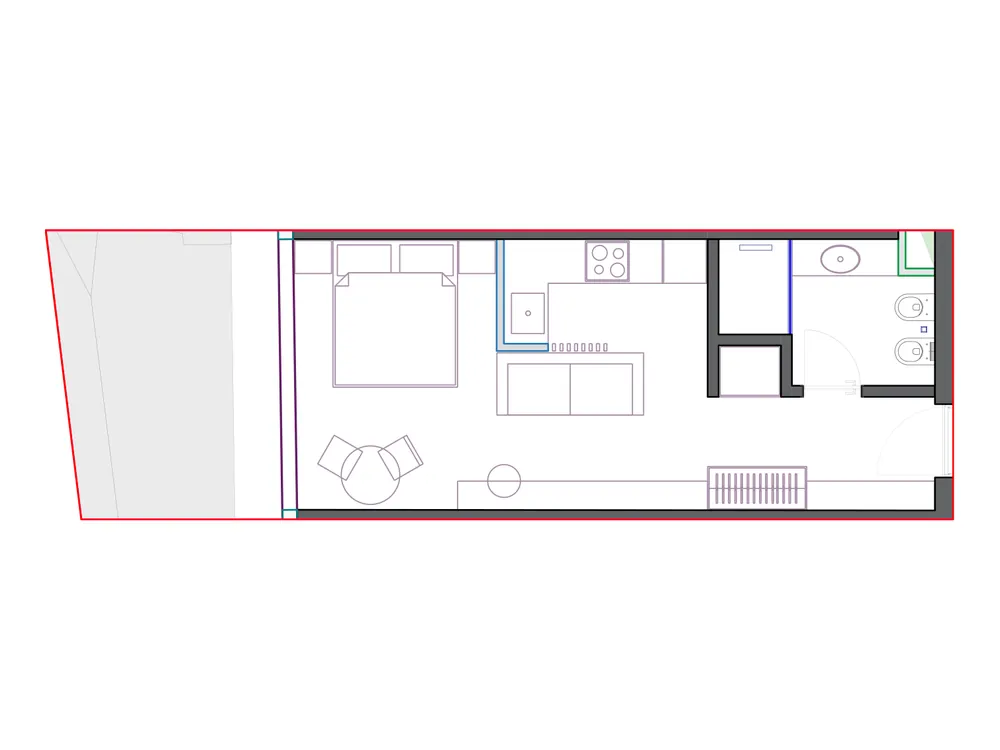 Furnished plan of SST-B2-420