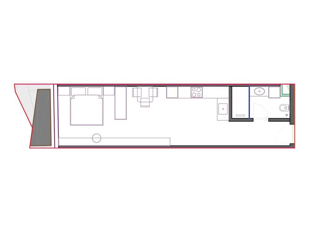 Furnished plan of SST-B2-512