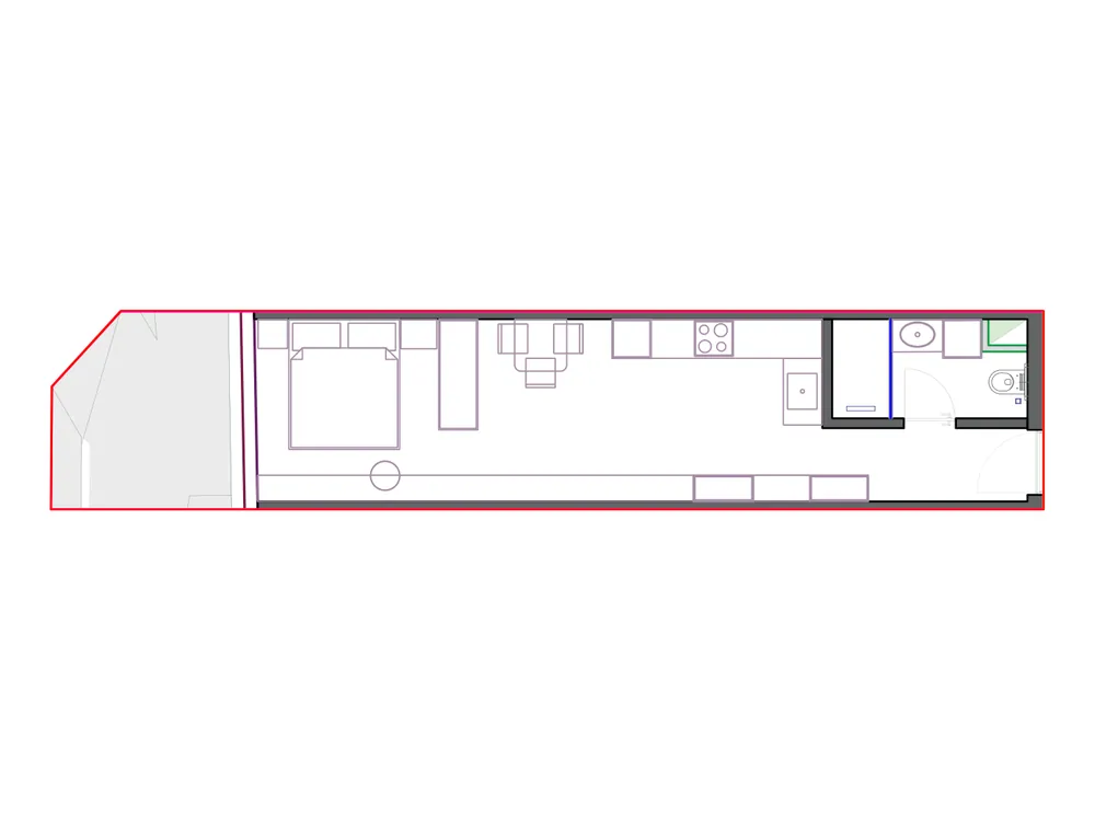 Furnished plan of SST-B2-514