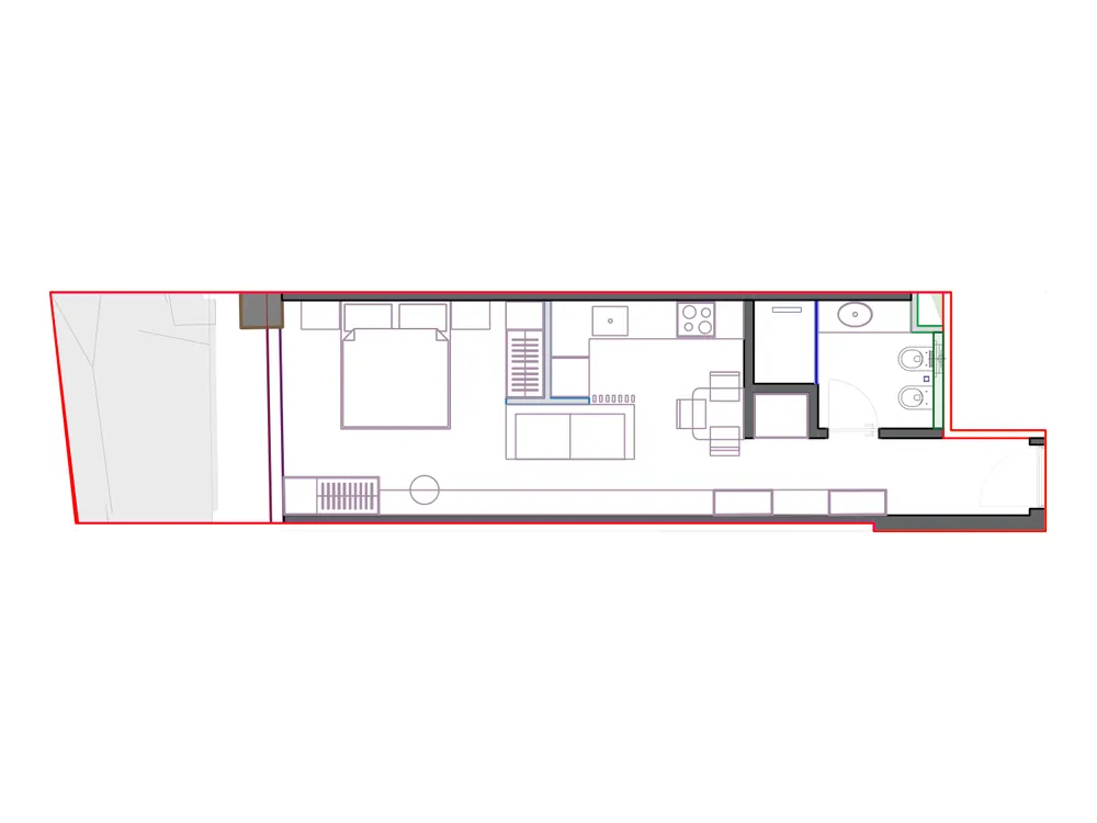 Furnished plan of SST-B2-517