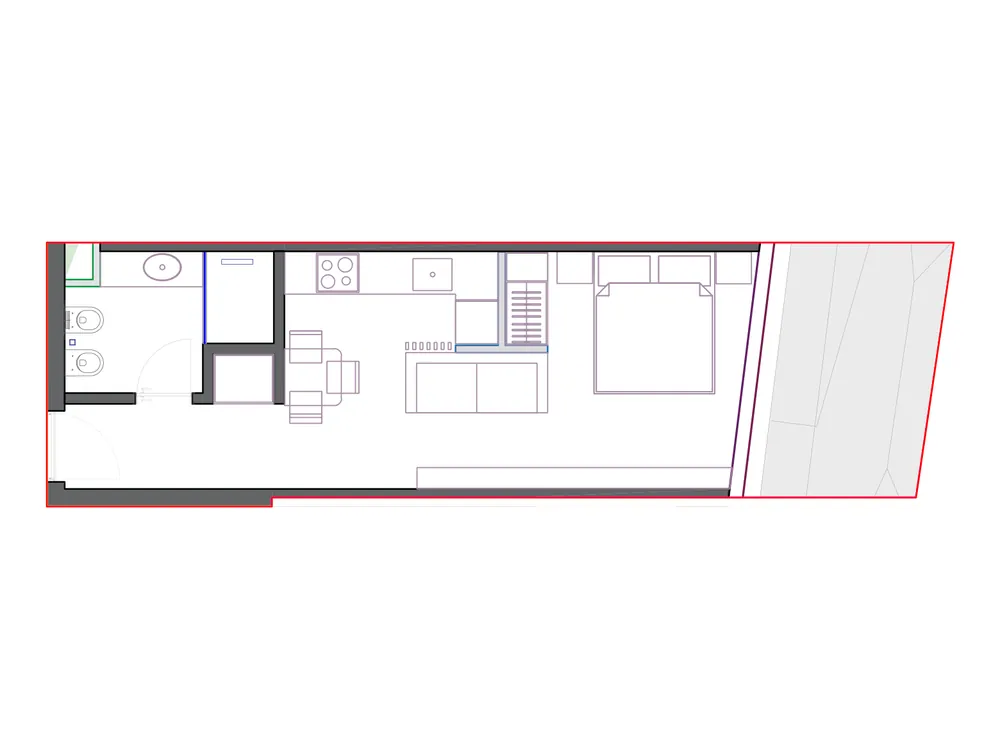 Furnished plan of SST-B2-524