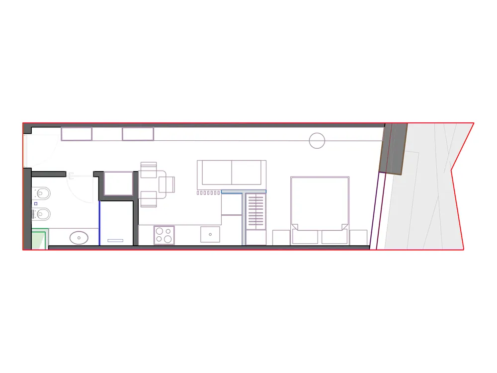 Furnished plan of SST-B2-525