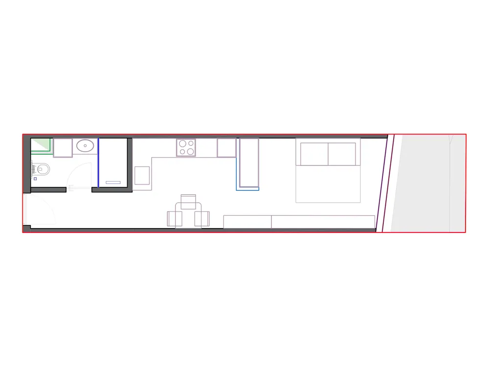 Furnished plan of SST-B2-527