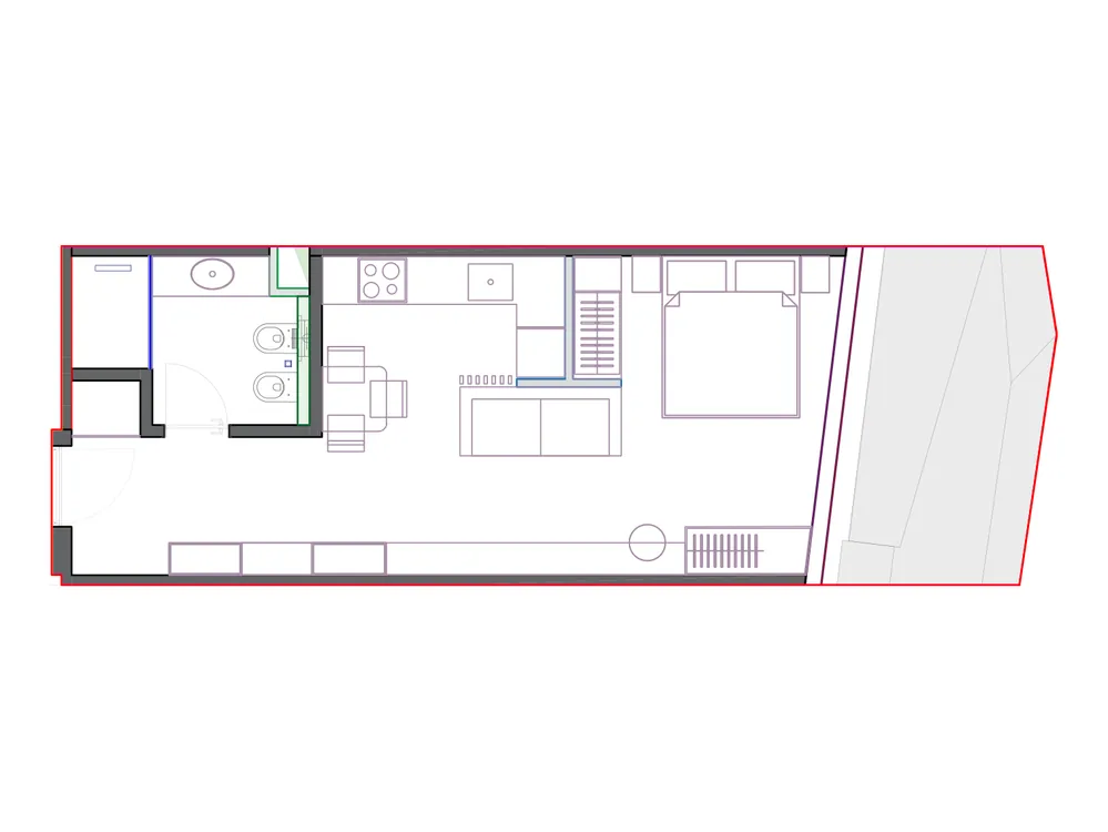 Furnished plan of SST-B2-531