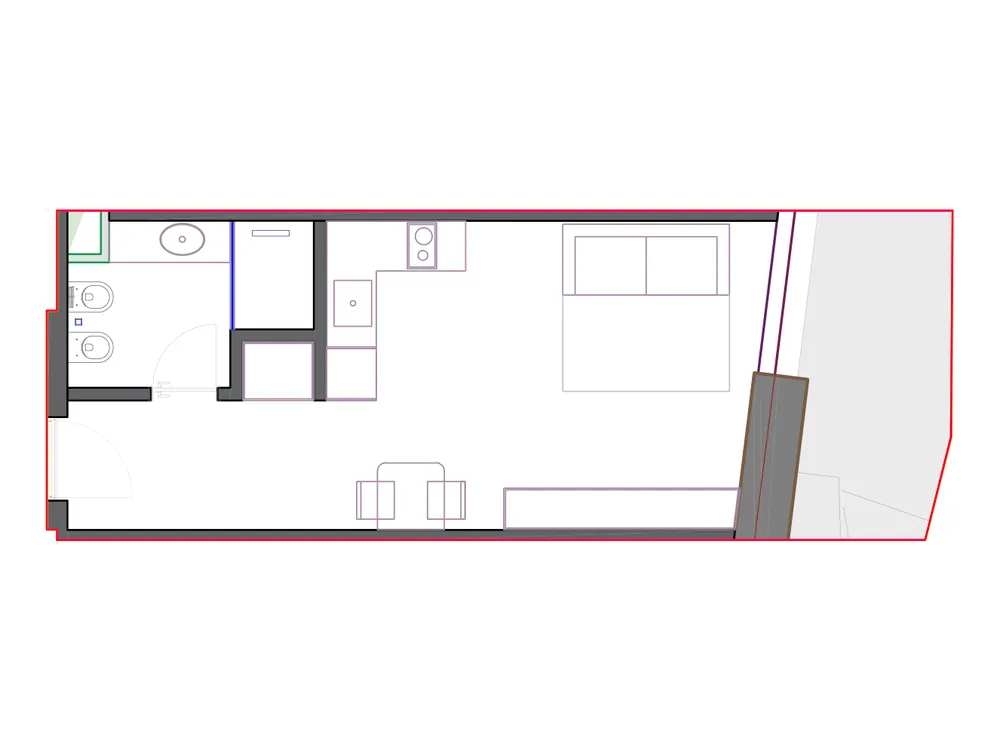 Furnished plan of SST-B2-533