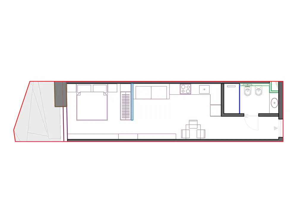 Furnished plan of SST-B2-611