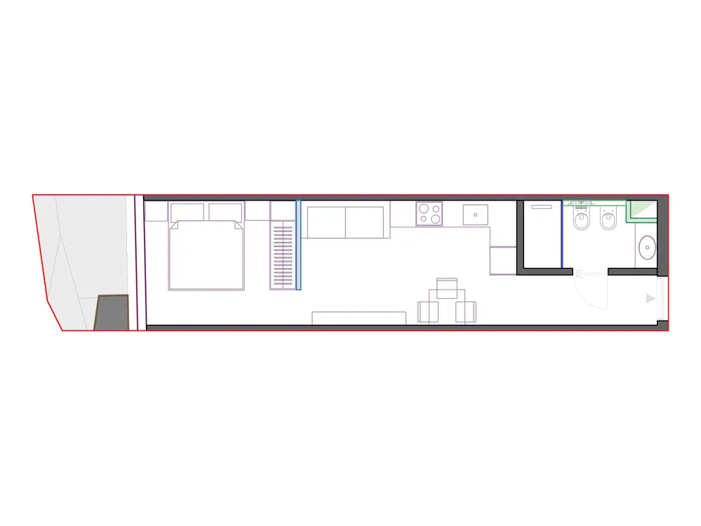 Furnished plan of SST-B2-613