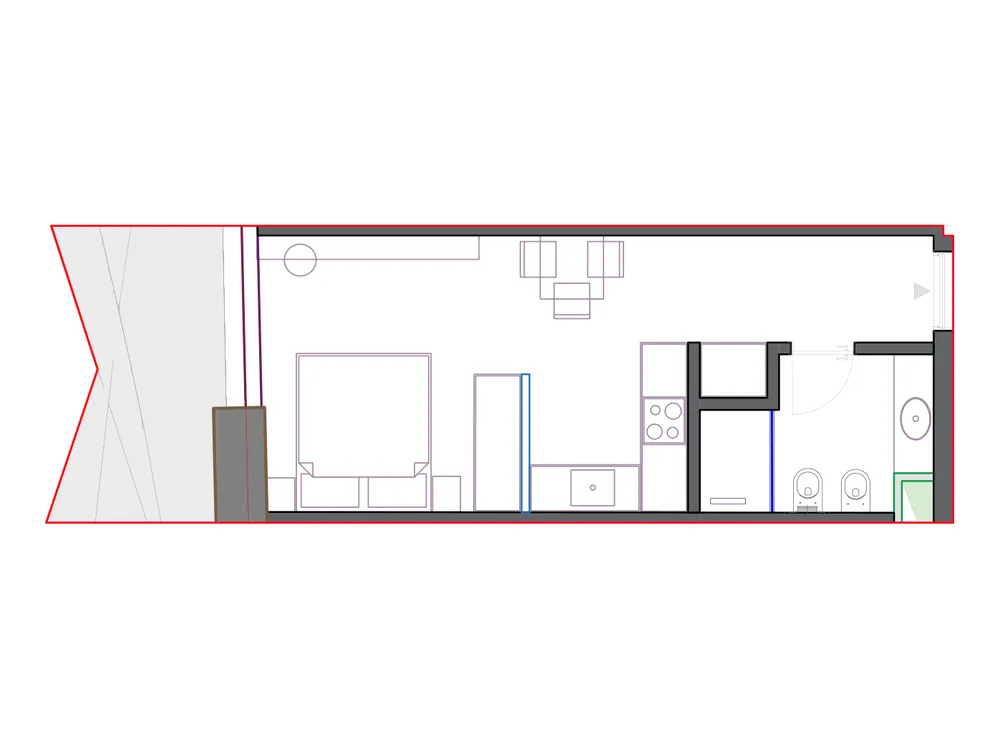 Furnished plan of SST-B2-617