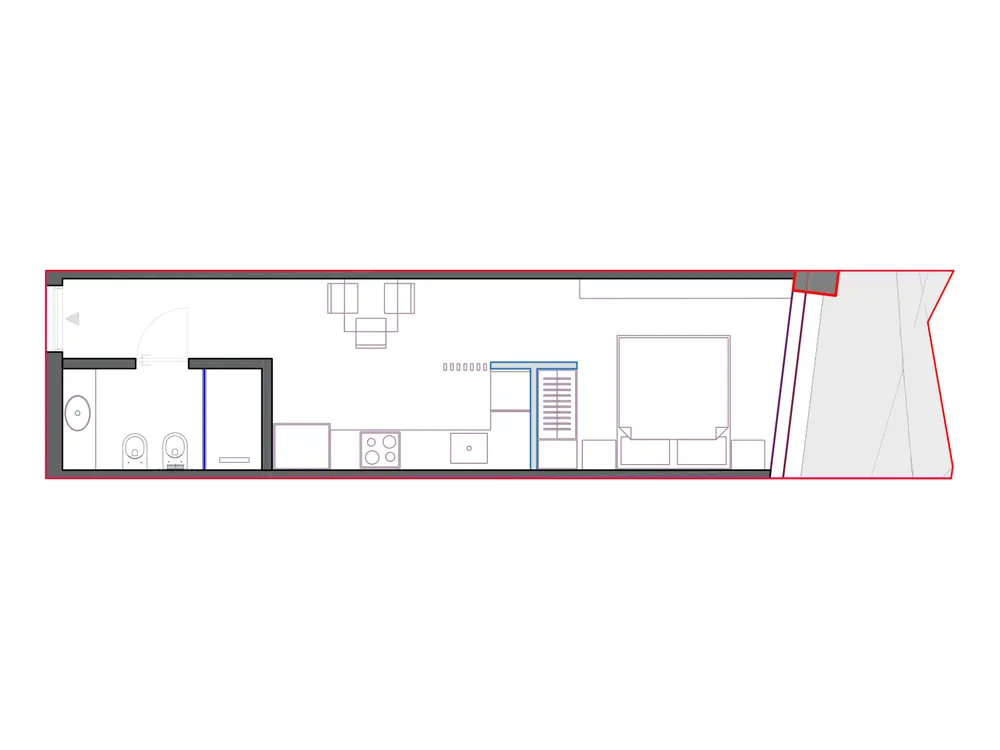 Furnished plan of SST-B2-625
