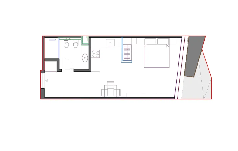 Furnished plan of SST-B2-628