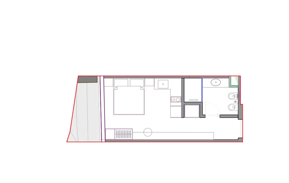 Furnished plan of SST-B2-705