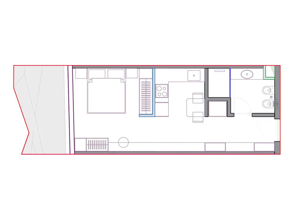 Furnished plan of SST-B2-707
