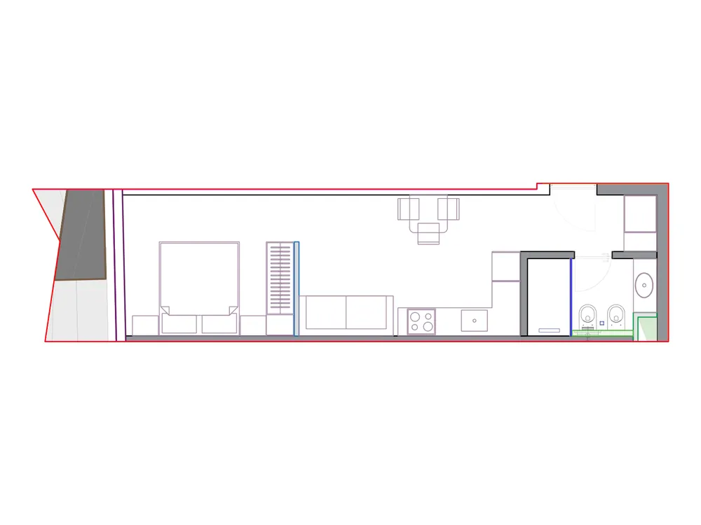 Furnished plan of SST-B2-710