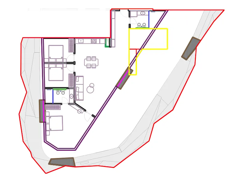 Furnished plan of SST-B2-717