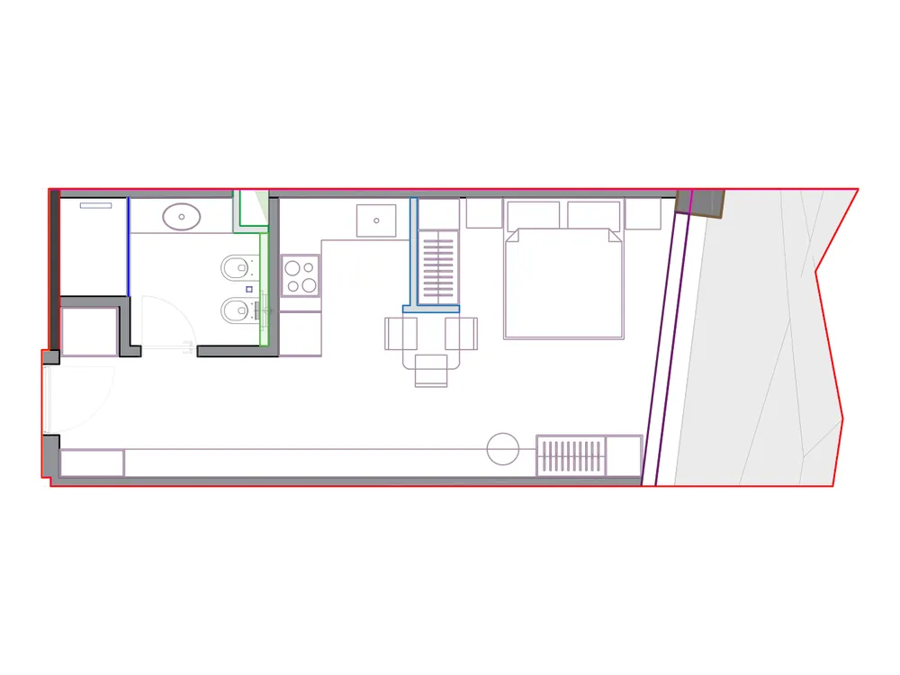 Furnished plan of SST-B2-723