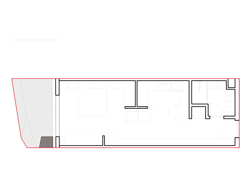 Furnished plan of SST-B3-115