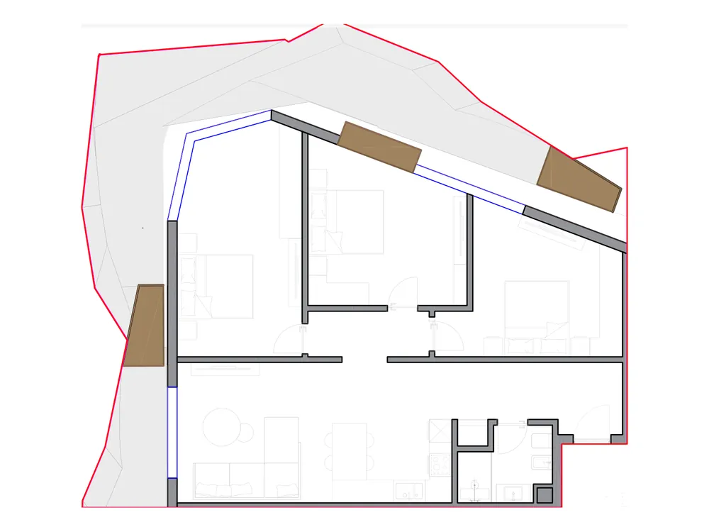 Furnished plan of SST-B3-212