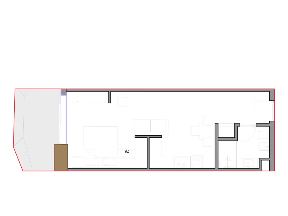 Furnished plan of SST-B3-213