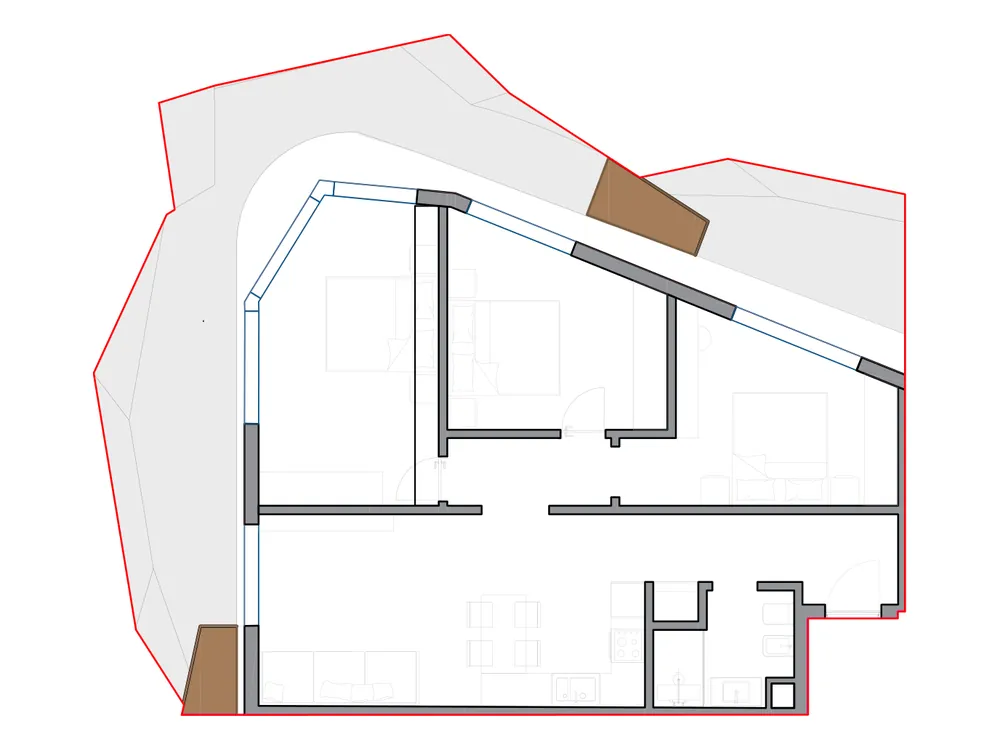 Furnished plan of SST-B3-312
