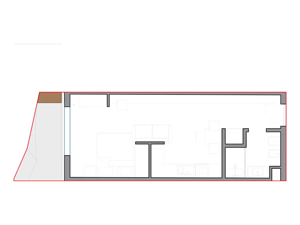 Furnished plan of SST-B3-313